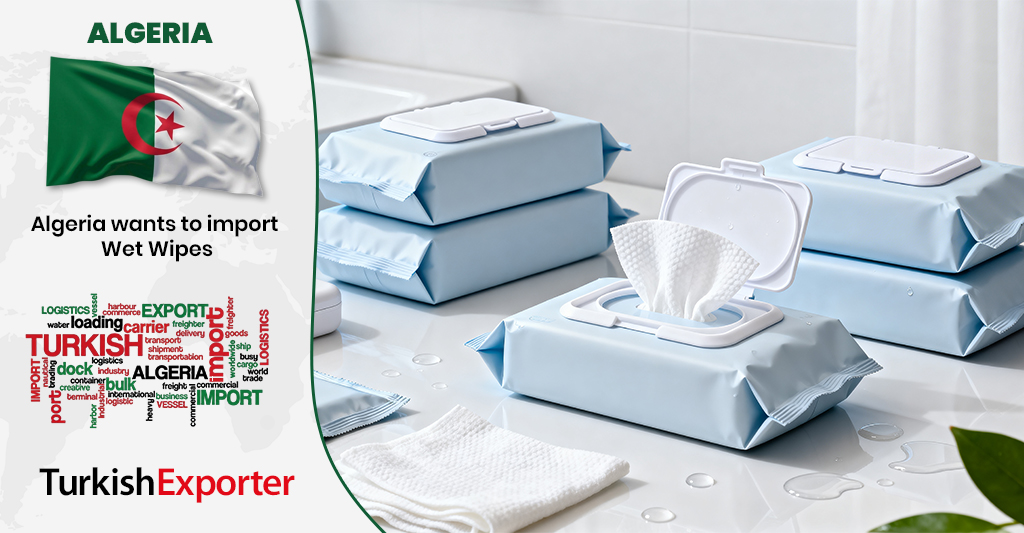 Cezayirli Firma Türkiye’den Islak Mendil İthal Edecek