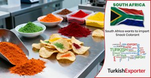 Güney Afrika Şirketi Türkiye’den Renklendirici Talep Ediyor