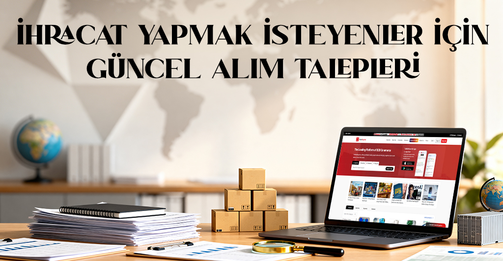 İhracat Yapmak İsteyenler için Güncel Alım Talepleri