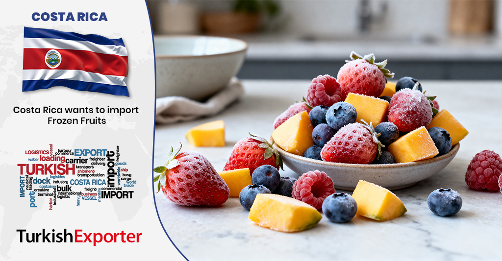 Kosta Rika Şirketi Dondurulmuş Meyve Tedarikçisi Arıyor
