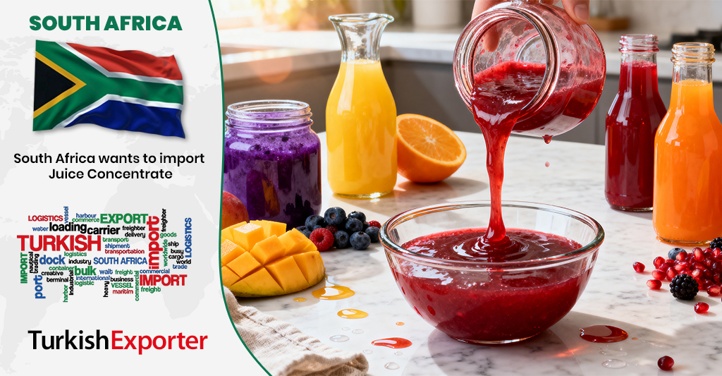 Güney Afrika Meyve Suyu Konsantreleri İthal Edecek