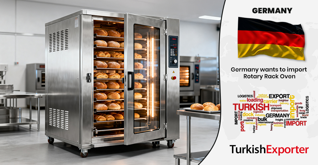 Almanya Firması Döner Raflı Fırın İthalatı Yapacak