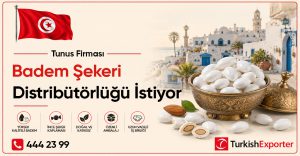 Tunus Firması Badem Şekeri Distribütörlüğü İstiyor