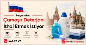 Rusya Şirketi Çamaşır Deterjanı İthal Etmek İstiyor