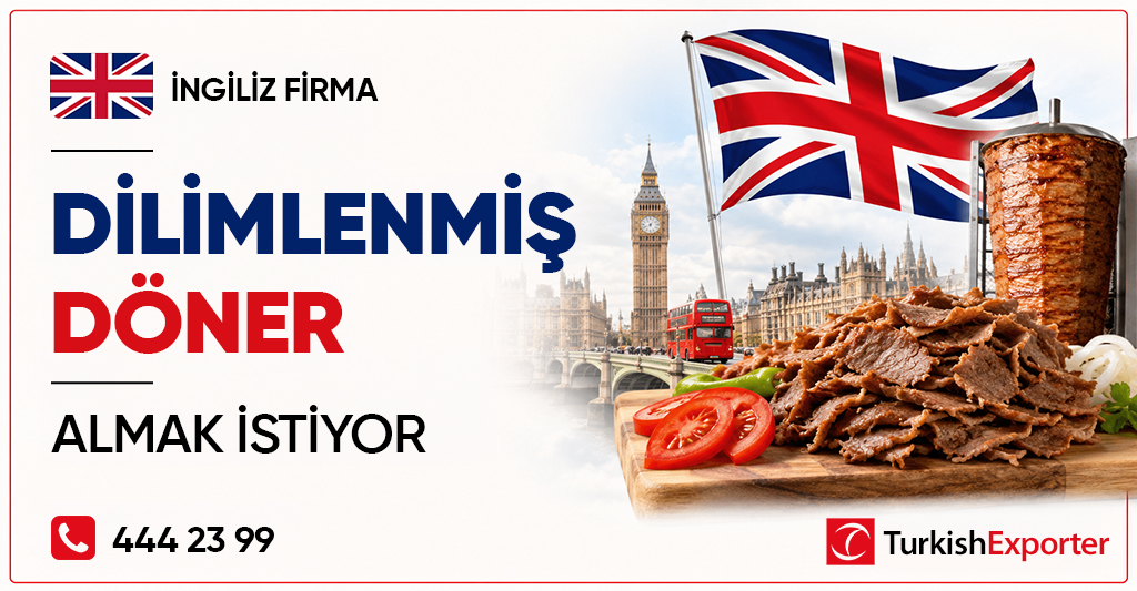 İngiliz Firma Dilimlenmiş Döner Almak İstiyor