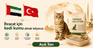 İhracata Kedi Kumu Almak İstiyoruz