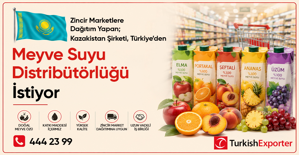 Kazakistan Şirketi Türkiye’den Meyve Suyu Distribütörlüğü İstiyor
