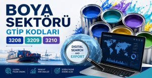Boya Sektörü GTİP Kodları 3208 – 3209 3210