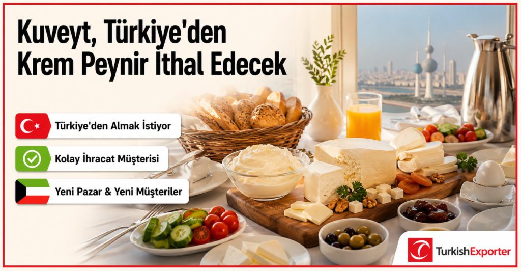 Kuveyt, Türkiye’den Krem Peynir İthal Edecek