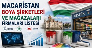 Macaristan Boya Şirketleri ve Mağazaları Firmaları Listesi