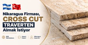 Nikaragua Firması, Cross Cut Traverten Almak İstiyor