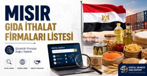 Mısır Gıda İthalat Firmaları Listesi