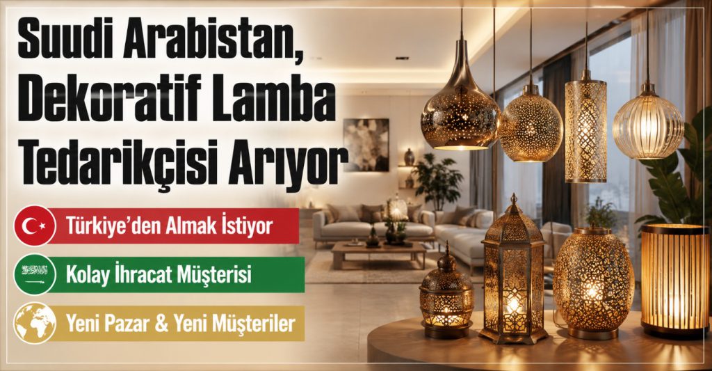 Suudi Arabistan, Dekoratif Lamba Tedarikçisi Arıyor