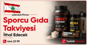 Lübnanlı Firma Sporcu Gıda Takviyesi İthal Edecek