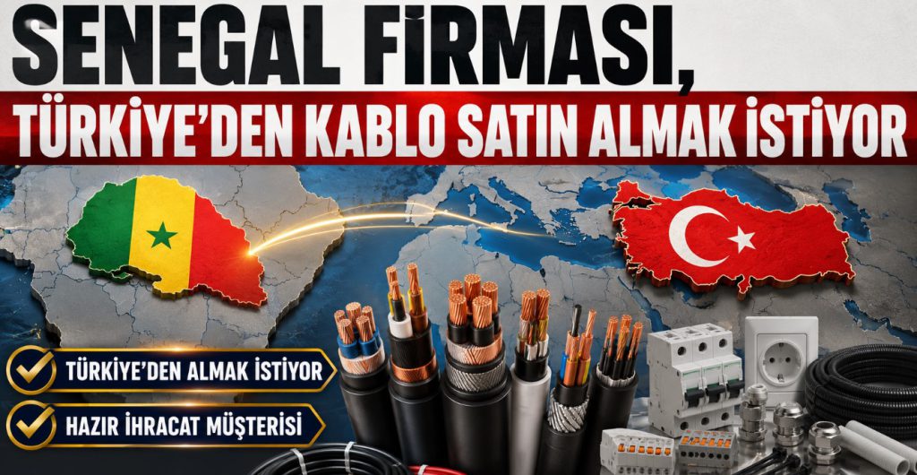 Senegal Firması, Türkiye’den Kablo Satın Almak İstiyor