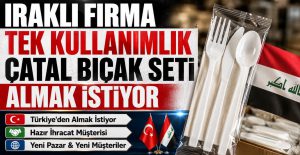 Iraklı Firma Tek Kullanımlık Çatal Bıçak Seti Almak İstiyor