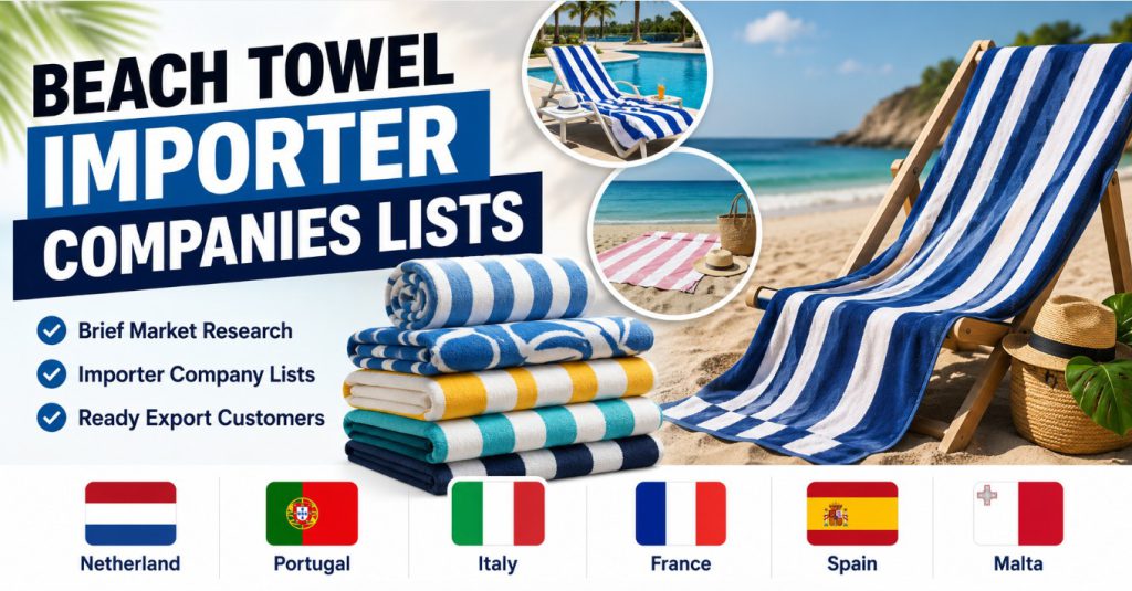 Beach Towel Importer Companies Lists