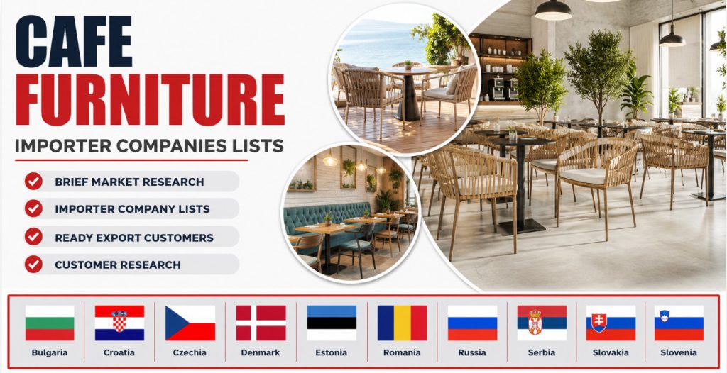 Cafe Furniture Importer Companies Lists