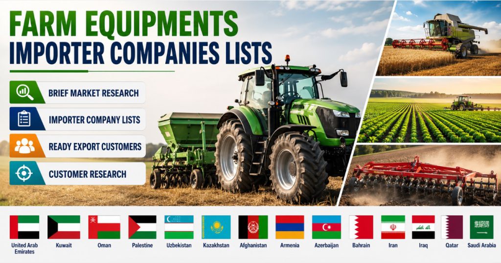 Farm Equipments Importer Companies Lists