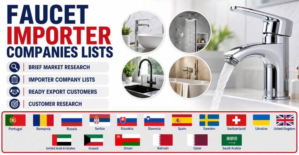 Faucet Importer Companies Lists