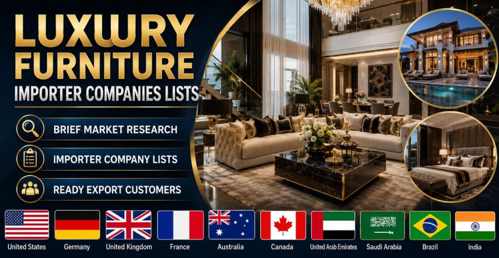 Luxury Furniture Importer Companies Lists