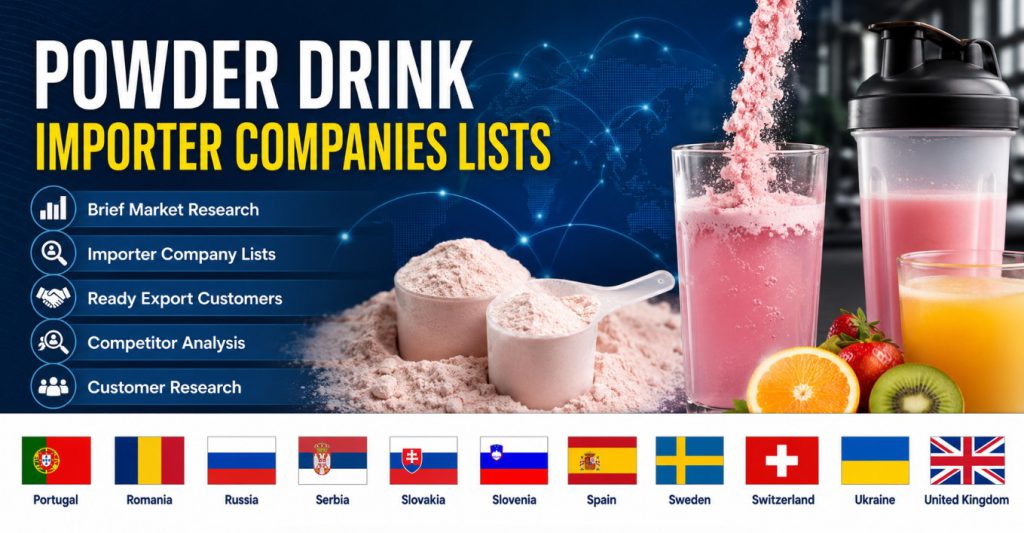 Powder Drink Importer Companies Lists