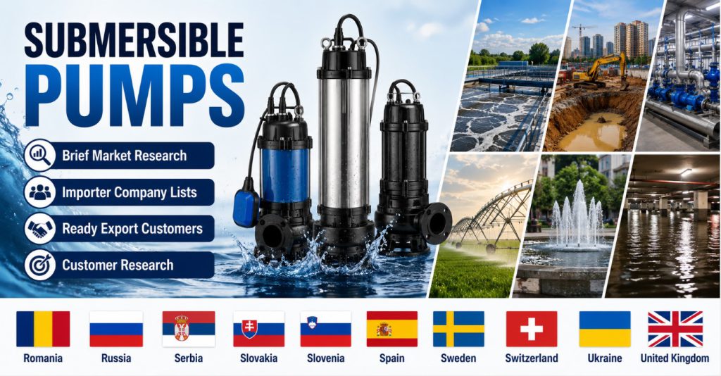 Submersible Pumps Importer Companies Lists