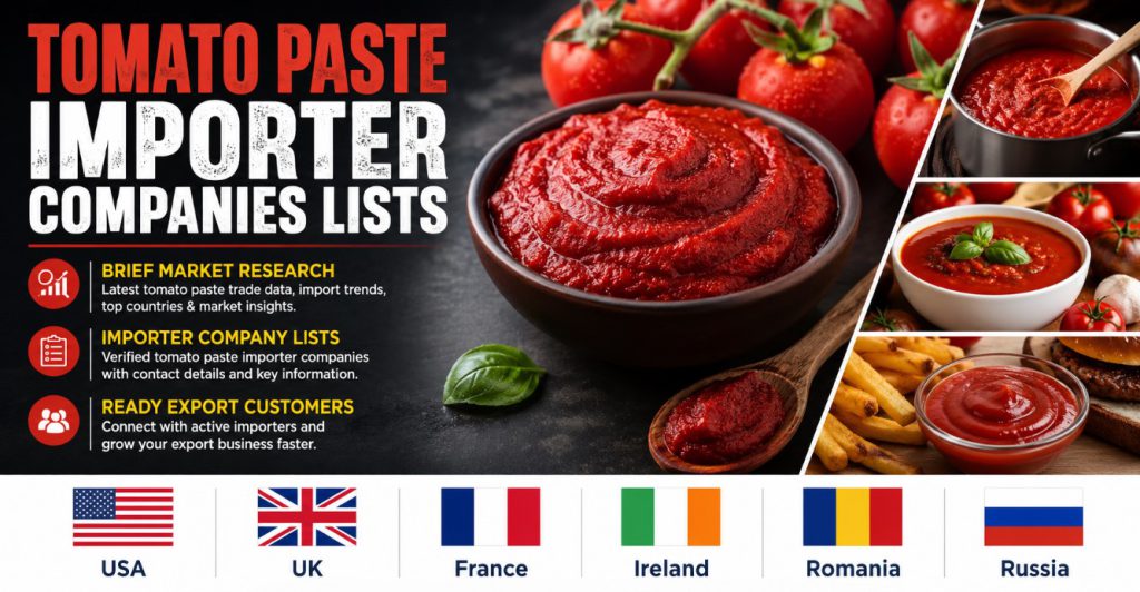 Tomato Paste Importer Companies Lists