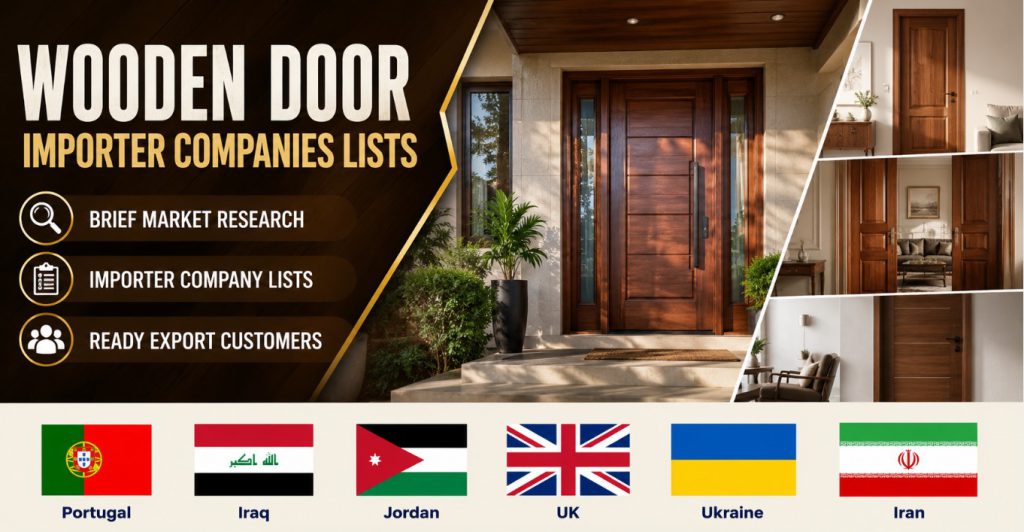 Wooden Door Importer Companies Lists