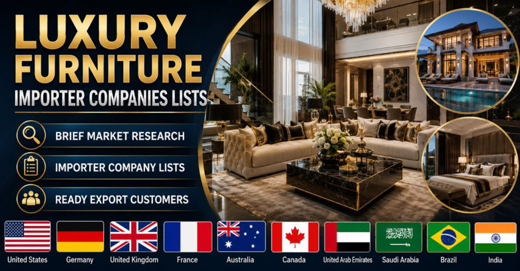 Luxury Furniture Importer Companies Lists