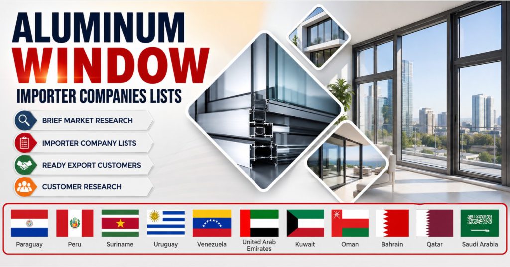 Aluminum Window Importer Companies Lists