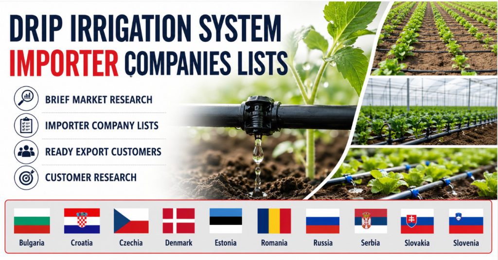 Drip Irrigation System Importer Companies Lists