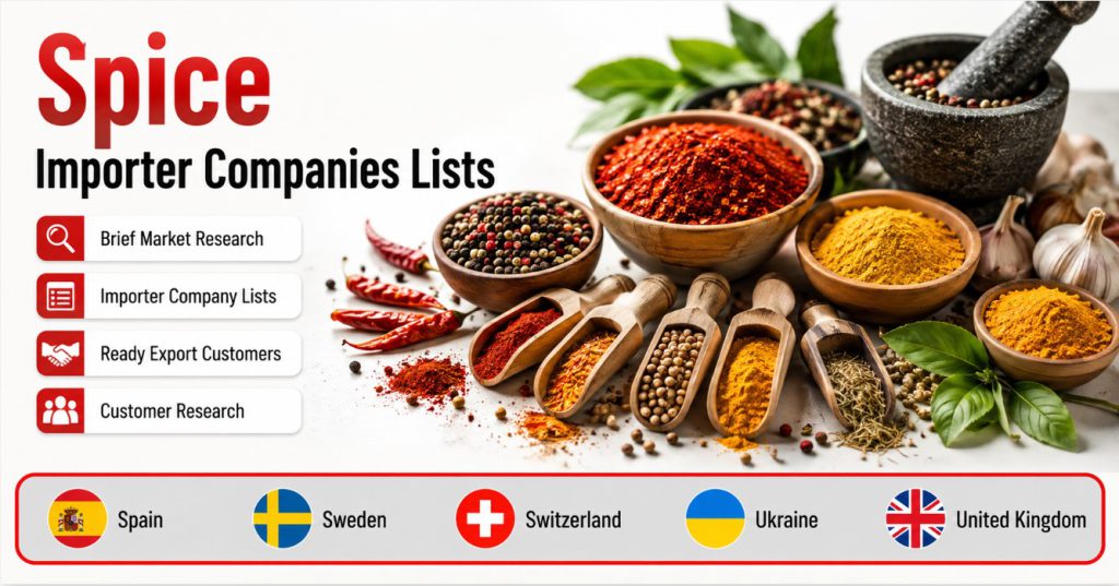 Spice Importer Companies Lists