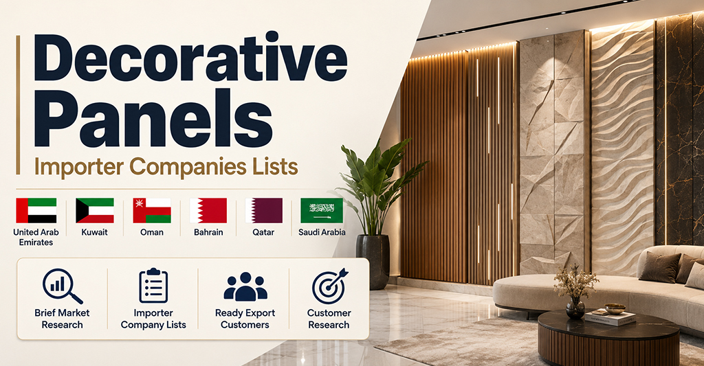 Decorative Panels Importer Companies Lists