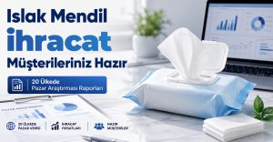 Islak Mendil İhracat Müşterileriniz Hazır