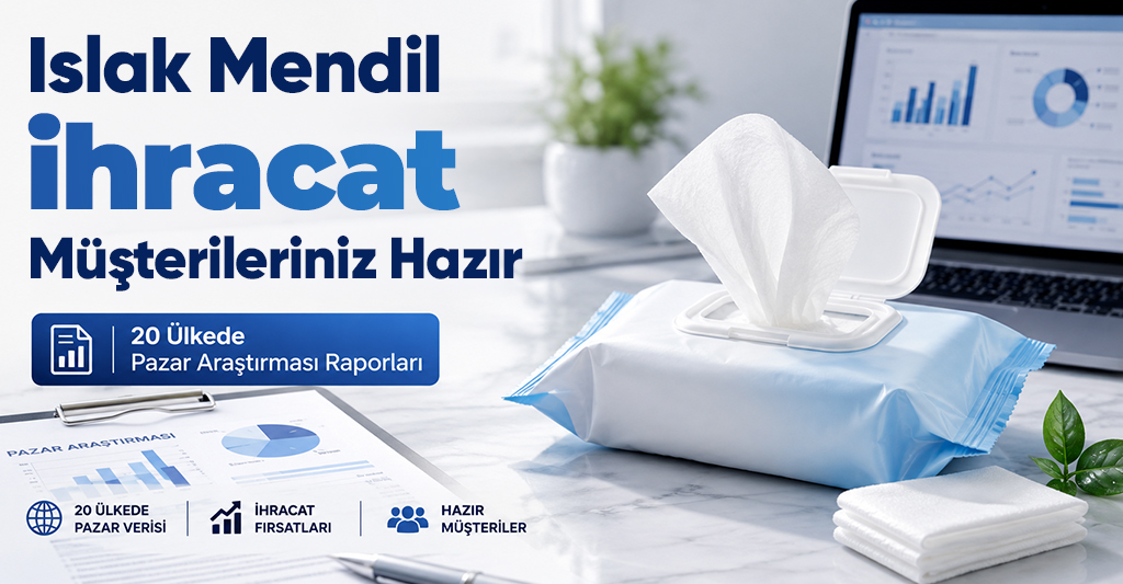 Islak Mendil İhracat Müşterileriniz Hazır