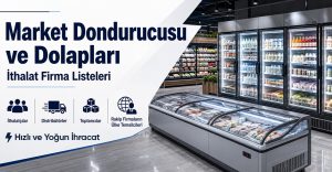 Market Dondurucusu ve Dolapları İthalat Firma Listeleri