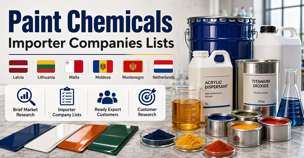 Paint Chemicals Importer Companies Lists