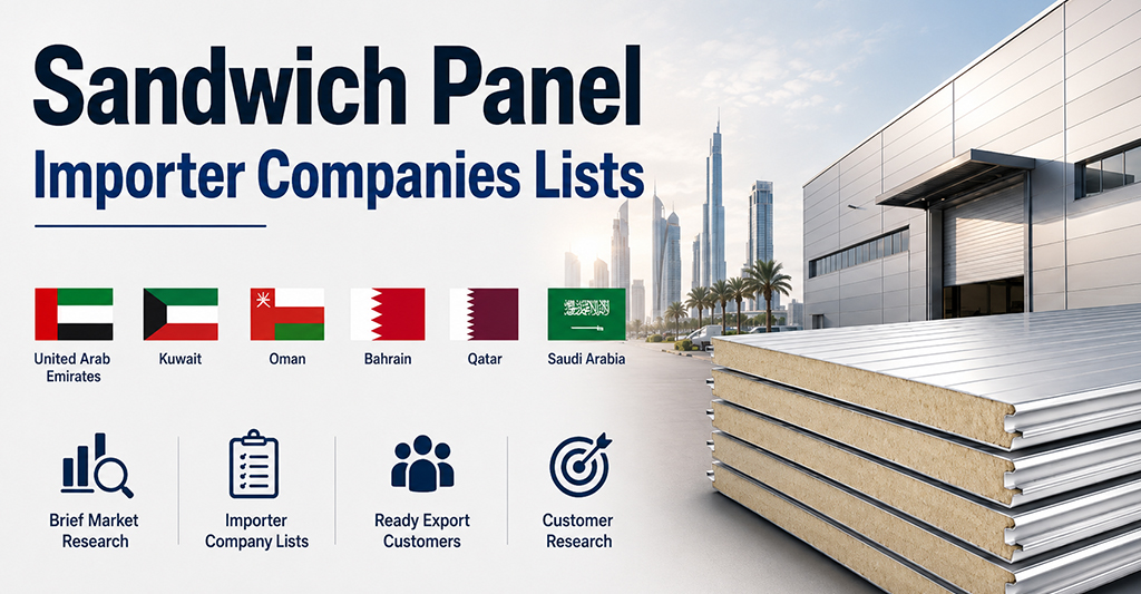 Sandwich Panel Importer Companies Lists