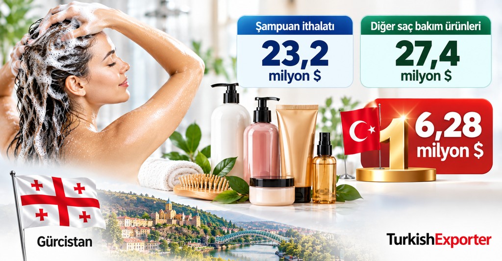 Gürcistan Şampuan Pazarı Türk İhracatçısını Bekliyor!