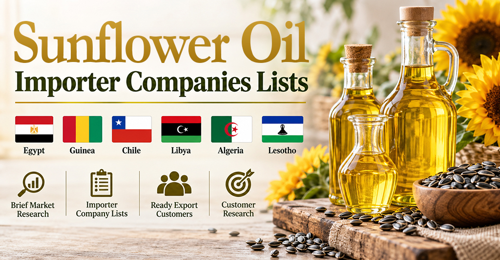 Sunflower Oil Importer Companies Lists