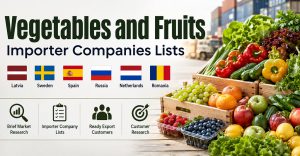 Vegetables and Fruits Importer Companies Lists