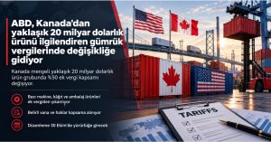 ABD’den, Kanada’ya 20 Milyar Dolarlık Gümrük Engeli