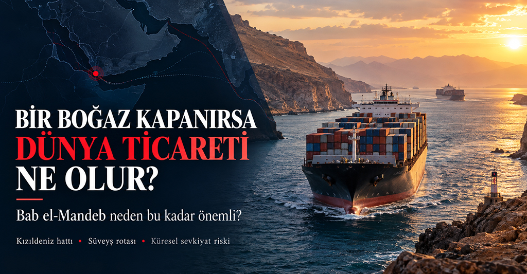 Bir Boğaz Kapanırsa Dünya Ticareti Ne Olur? Bab el-Mandeb’in Kritik Önemi