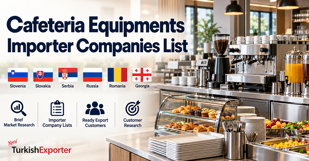 Cafeteria Equipments Importer and Distributor Companies List