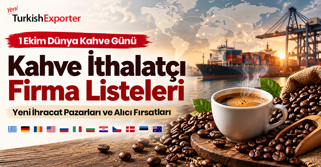 Dünya Kahve Günü: Kahve İthalatçı Firma Listeleri ve Yeni İhracat Pazarları