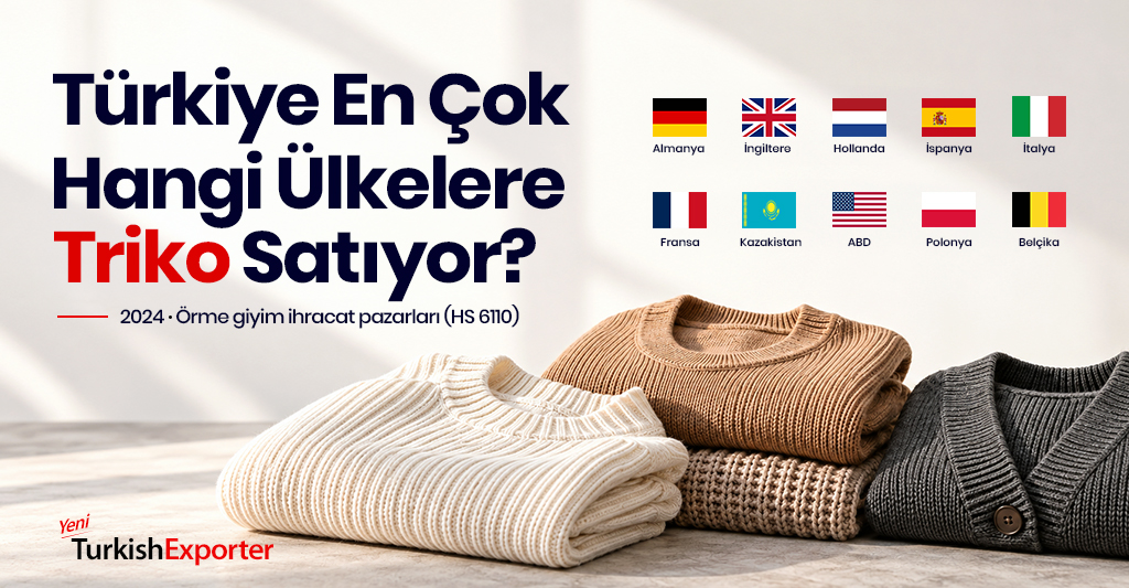 Türkiye En Çok Hangi Ülkelere Triko Satıyor?