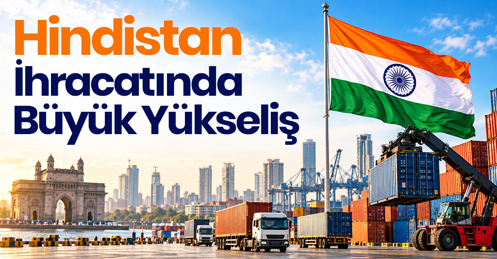 Hindistan’ın İhracatı Yüzde 23 Arttı: Türk İhracatçıları İçin Yeni Rekabet Dönemi