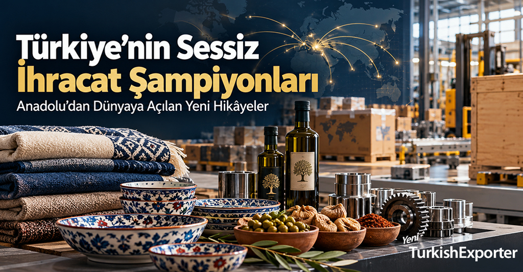 Türkiye’nin Sessiz İhracat Şampiyonları: Anadolu’dan Dünyaya Açılan Yeni Hikâyeler